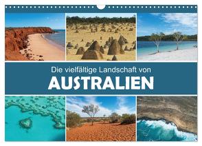 Die vielfältige Landschaft von Australien (Wandkalender 2024 DIN A3 quer), CALVENDO Monatskalender von Williger,  Christina