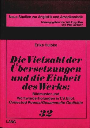 Die Vielzahl der Übersetzungen und die Einheit des Werks von Hulpke,  Erika