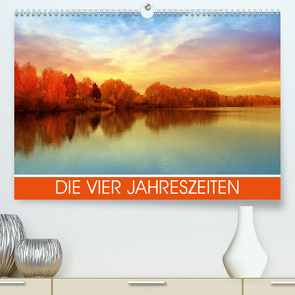 Die vier Jahreszeiten (Premium, hochwertiger DIN A2 Wandkalender 2020, Kunstdruck in Hochglanz) von Honkisz,  Violetta
