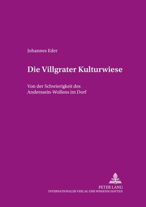 Die Villgrater Kulturwiese von Eder,  Johannes