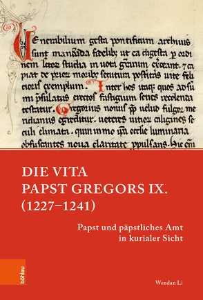 Die Vita Papst Gregors IX. (1227–1241) von Li,  Wendan