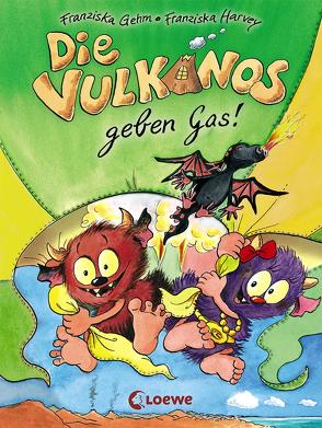 Die Vulkanos geben Gas! (Band 5) von Gehm,  Franziska, Harvey,  Franziska