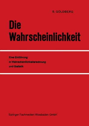 Die Wahrscheinlichkeit von Goldberg,  Samuel