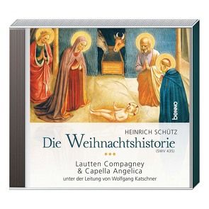 CD »Die Weihnachtshistorie (SWV 435)« von Katschner,  Wolfgang, Schütz,  Heinrich