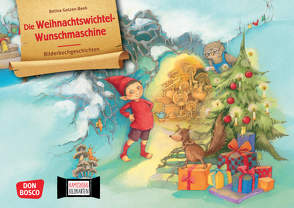 Die Weihnachtswichtel-Wunschmaschine. Kamishibai Bildkartenset von Gotzen-Beek,  Betina
