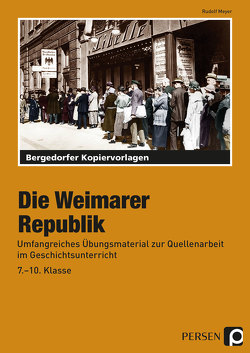 Die Weimarer Republik von Meyer,  Rudolf