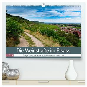 Die Weinstaße im Elsass (hochwertiger Premium Wandkalender 2024 DIN A2 quer), Kunstdruck in Hochglanz von Voigt,  Tanja