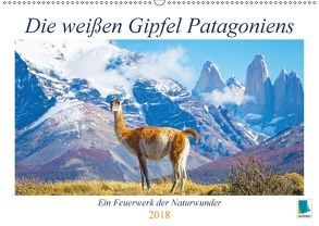 Die weißen Gipfel Patagoniens (Wandkalender 2018 DIN A2 quer) von CALVENDO