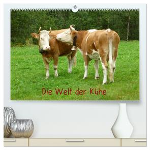 Die Welt der Kühe (hochwertiger Premium Wandkalender 2024 DIN A2 quer), Kunstdruck in Hochglanz von Kattobello,  Kattobello