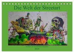 Die Welt der Streetart (Tischkalender 2024 DIN A5 quer), CALVENDO Monatskalender von van Dutch,  Tom