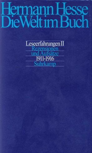 Die Welt im Buch von Hesse,  Heiner, Hesse,  Hermann, Michels,  Volker