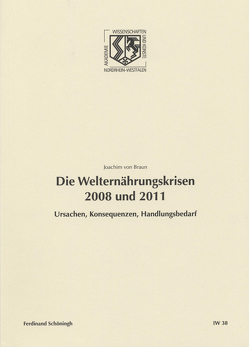 Die Welternährungskrisen 2008 und 2011 von Braun,  Joachim von, Haneklaus,  Birgitt, von Braun,  Joachim