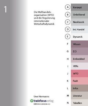 Die Welthandelsorganisation (WTO) und die Regulierung internationaler Wirtschaftsdynamik von Hermanns,  Uwe