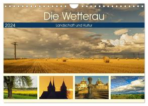 Die Wetterau – Landschaft und Kultur (Wandkalender 2024 DIN A4 quer), CALVENDO Monatskalender von und Joachim Beuck,  Angelika
