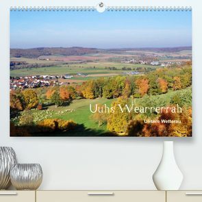 Die Wetterau mit Mundart-Statements (Premium, hochwertiger DIN A2 Wandkalender 2022, Kunstdruck in Hochglanz) von Exner,  Kornelia, kexDESIGN