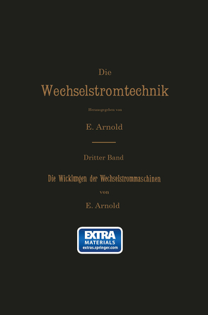 Die Wicklungen der Wechselstrommaschinen von Arnold,  E.