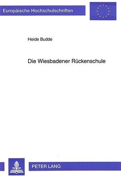 Die Wiesbadener Rückenschule von Budde,  Heide