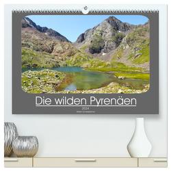 Die wilden Pyrenäen (hochwertiger Premium Wandkalender 2024 DIN A2 quer), Kunstdruck in Hochglanz von Schwarzfischer,  Miriam
