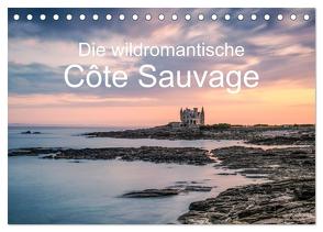Die wildromantische Côte Sauvage (Tischkalender 2024 DIN A5 quer), CALVENDO Monatskalender von Hoffmann,  Klaus