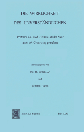 Die Wirklichkeit Des Unverständlichen von Broekman,  J.M., Hofer,  G.