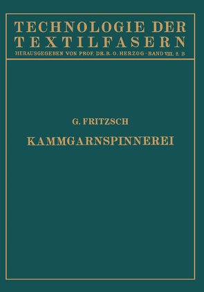 Die Wollspinnerei B. Kammgarnspinnerei von Fritzsch,  NA
