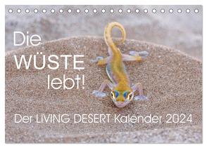 Die Wüste lebt! – Der LIVING DESERT Kalender 2024 (Tischkalender 2024 DIN A5 quer), CALVENDO Monatskalender von van der Wiel www.kalender-atelier.de,  Irma
