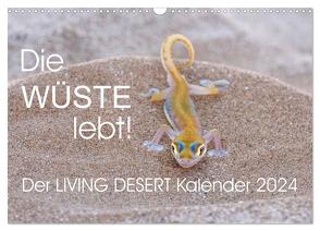 Die Wüste lebt! – Der LIVING DESERT Kalender 2024 (Wandkalender 2024 DIN A3 quer), CALVENDO Monatskalender von van der Wiel www.kalender-atelier.de,  Irma