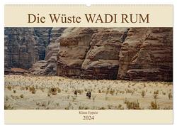 Die Wüste Wadi Rum (Wandkalender 2024 DIN A2 quer), CALVENDO Monatskalender von Eppele,  Klaus