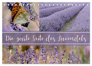 Die zarte Seite des Lavendels (Tischkalender 2024 DIN A5 quer), CALVENDO Monatskalender von B-B Müller,  Christine