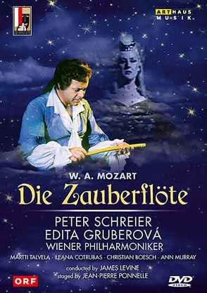 Die Zauberflöte von Boesch,  Christian, Cotrubas,  Ileana, Gruberova,  Edita, Levine,  James, Mayr,  Ingrid, Moser,  Edda, Mozart,  Wolfgang Amadeus, Murray,  Ann, Ponelle,  Jean-Pierre, Schreier,  Peter, Talvela,  Marti