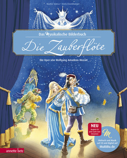 Die Zauberflöte (Das musikalische Bilderbuch mit CD und zum Streamen) von Eisenburger,  Doris, Simsa,  Marko