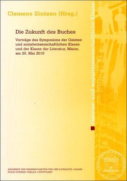 Die Zukunft des Buches von Zintzen,  Clemens