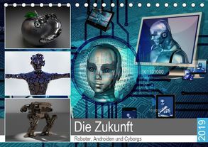 Die Zukunft. Roboter, Androiden und Cyborgs (Tischkalender 2019 DIN A5 quer) von Hurley,  Rose