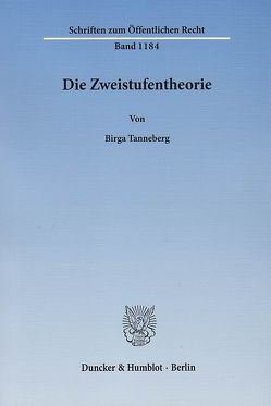 Die Zweistufentheorie. von Tanneberg,  Birga