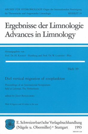 Diel vertical migration of zooplancton von Ringelberg,  Joop