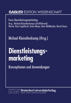 Dienstleistungsmarketing von Kleinaltenkamp,  Michael