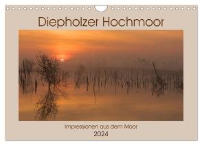 Diepholzer Hochmoor (Wandkalender 2024 DIN A4 quer), CALVENDO Monatskalender