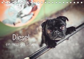Diesel – ein mopsiges Leben (Tischkalender 2022 DIN A5 quer) von Wobith Photography - FotosVonMaja,  Sabrina