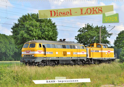 Diesel-Loks (Wandkalender 2023 DIN A2 quer) von Klünder,  Günther