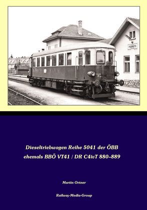 Dieseltriebwagen der Baureihe ÖBB 5041 (ehemals BBÖ VT41, DR C4ivT 880–889) von Ortner,  Herbert, Ortner,  Martin
