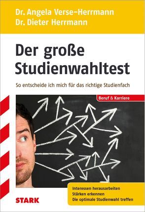 STARK Der große Studienwahltest von Herrmann,  Dieter, Verse-Herrmann,  Angela