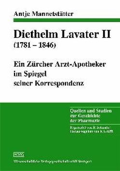 Diethelm Lavater II (1781-1846) von Friedrich,  Christoph, Mannetstätter,  Antje