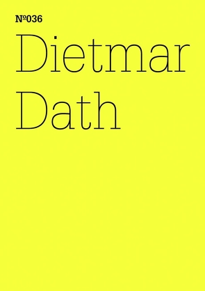 Dietmar Dath von Dath,  Dietmar