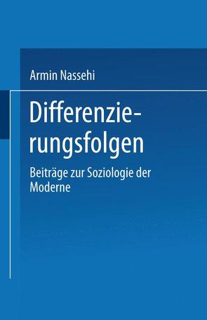 Differenzierungsfolgen von Nassehi,  Armin