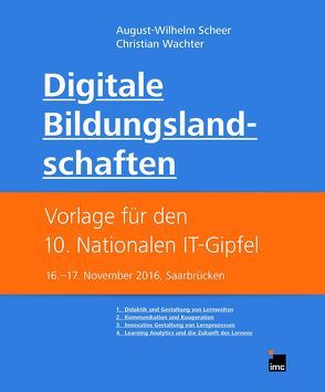 Digitale Bildungslandschaften von Scheer,  August-Wilhelm, Wächter,  Christian