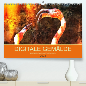 DIGITALE GEMÄLDE (Premium, hochwertiger DIN A2 Wandkalender 2023, Kunstdruck in Hochglanz) von Herbolzheimer,  Carl-Peter