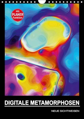 DIGITALE METAMORPHOSEN – NEUE SICHTWEISEN (Wandkalender 2019 DIN A4 hoch) von Borgulat,  Michael