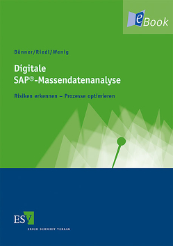 Digitale SAP®-Massendatenanalyse von Boenner,  Arno, Riedl,  Martin, Wenig,  Stefan