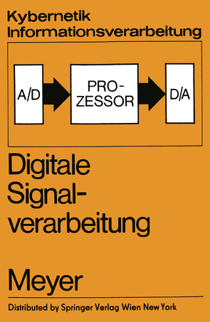 Digitale Signalverarbeitung von Lange,  F.-H., Meyer,  G., Peschel,  M., Wunsch,  G.