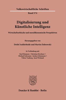 Digitalisierung und Künstliche Intelligenz. von Aufderheide,  Detlef, Dabrowski,  Martin